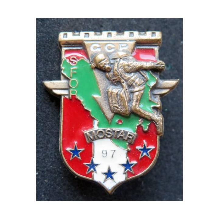 17° RGP GCP Groupe commando parachutiste Mostar 1997  SFOR