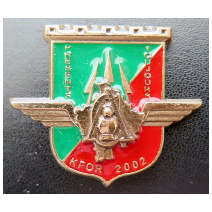 Compagnie appui 17° régiment génie parachutiste Kosovo RGP KFOR 2002