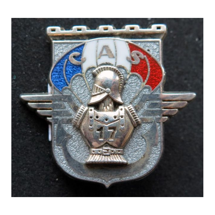 CAS du 17° régiment du génie parachutiste Boussemart prestige argenté