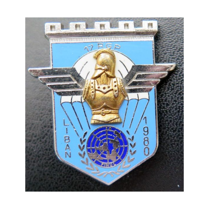17° RGP : 17° régiment du génie parachutiste Liban 1980 5° mandat Delsart