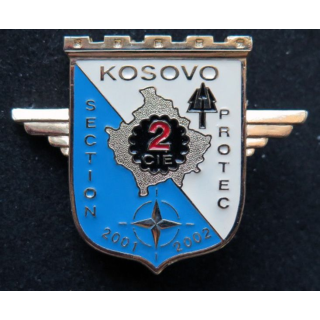 17° RGP section Protec 17° régiment génie para Kosovo 2001 2002  Sheli