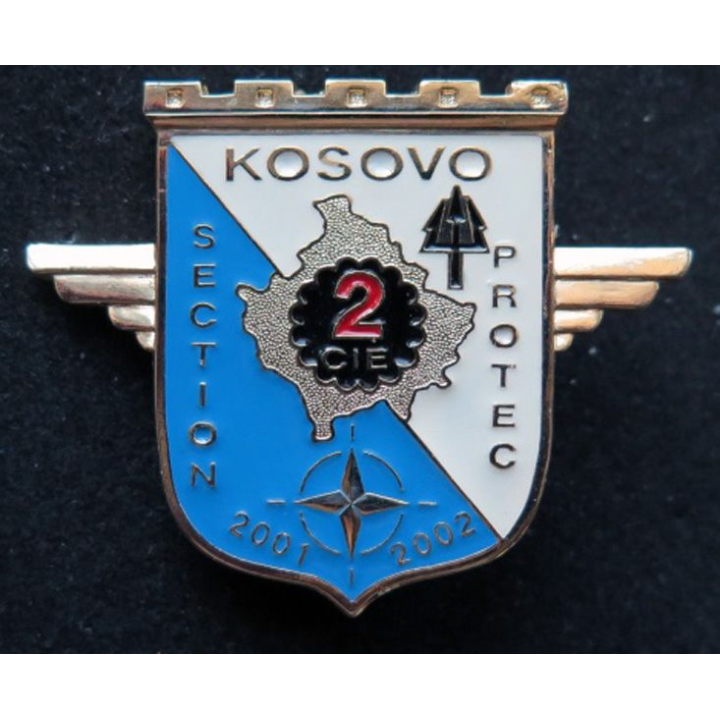 17° RGP section Protec 17° régiment génie para Kosovo 2001 2002  Sheli