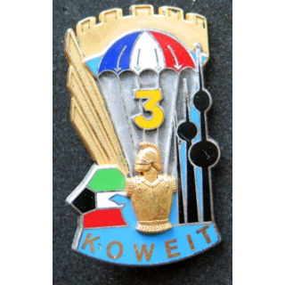 17° RGP 3° compagnie 17° régiment génie parachutiste Koweit Fraisse