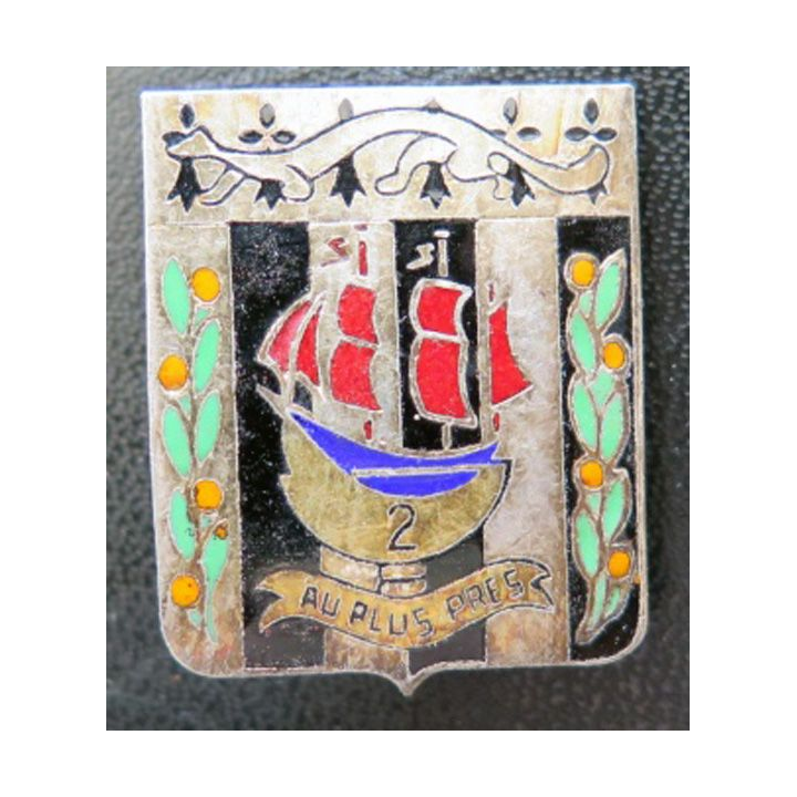 2° RI : 2° régiment d’infanterie Drago G. 427 hermine au plus près