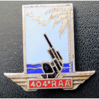 Insigne du 404° régiment d'artillerie antiaérienne Drago Paris H. 695