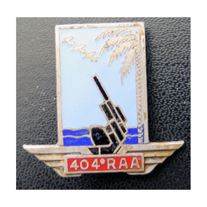 Insigne du 404° régiment d'artillerie antiaérienne Drago Paris H. 695
