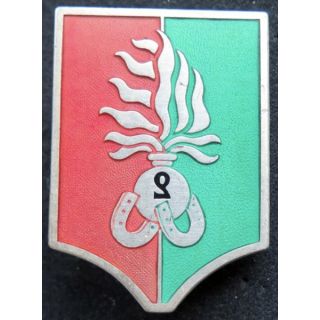 2° REI compagnie montée du 2° régiment étranger d'infanterie vert et rouge