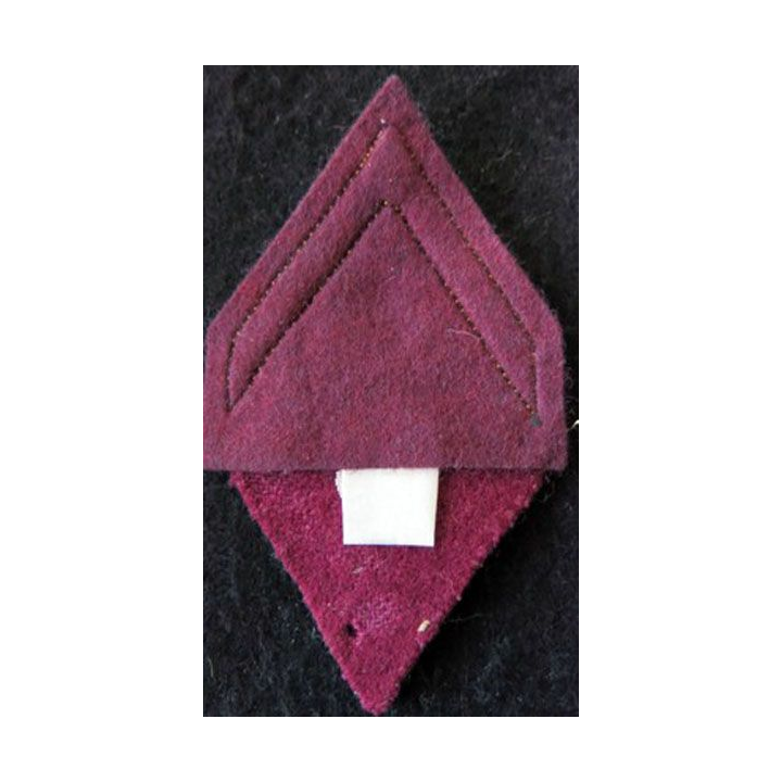LOSANGE DE BRAS MODÈLE 45 : sergent appelé (PDL) du 53° bataillon médical de Fribourg Service de santé des armées