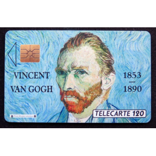 télécarte 120 unités Vincent Van Gogh 1853 1890  France télécom
