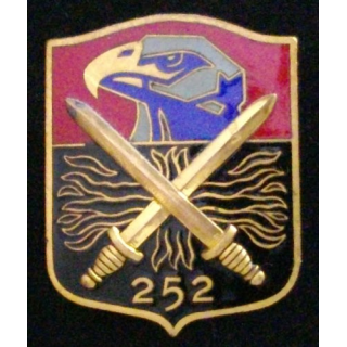 VIETNAM  : 252°TD TIEU DOAN BATAILLON D'INFANTERIE EMAIL