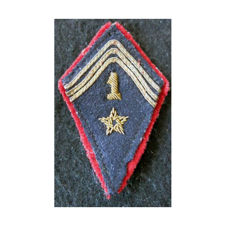 LOSANGE DE BRAS MODÈLE 45 :  1° régiment de spahis marocain modèle précurseur période Indochine