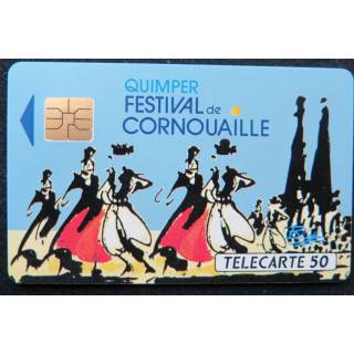 télécarte 50 unités France télécom Festival de Cornouailles