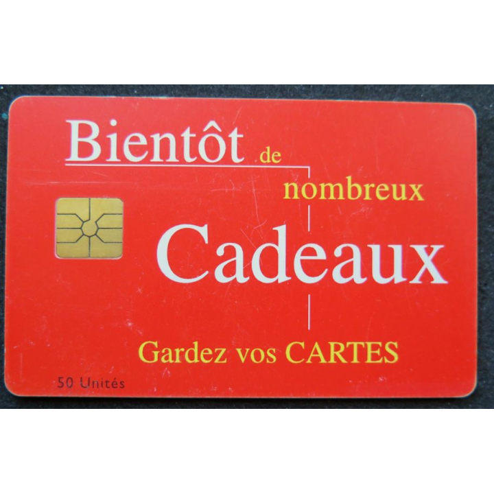 télécarte 50 unités Ave Phone bientôt de nombreux cadeaux