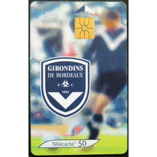 télécarte 50 unités France Télécoms Les Girondins de Bordeaux