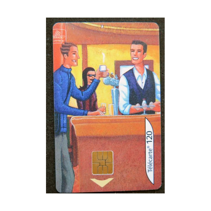 télécarte 120 unités France télécom et votre buraliste