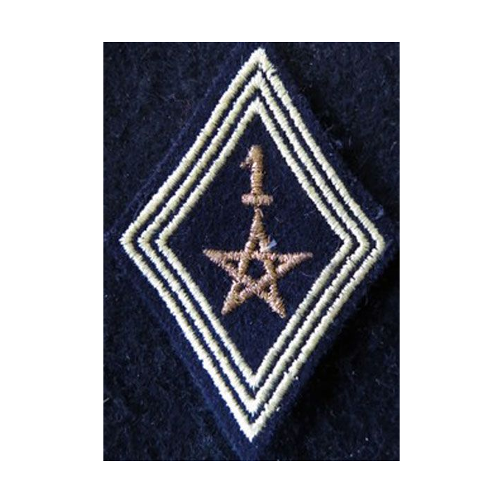 LOSANGE DE BRAS MODÈLE 45 : modèle sous officiers 1° régiment de spahis marocain actuel