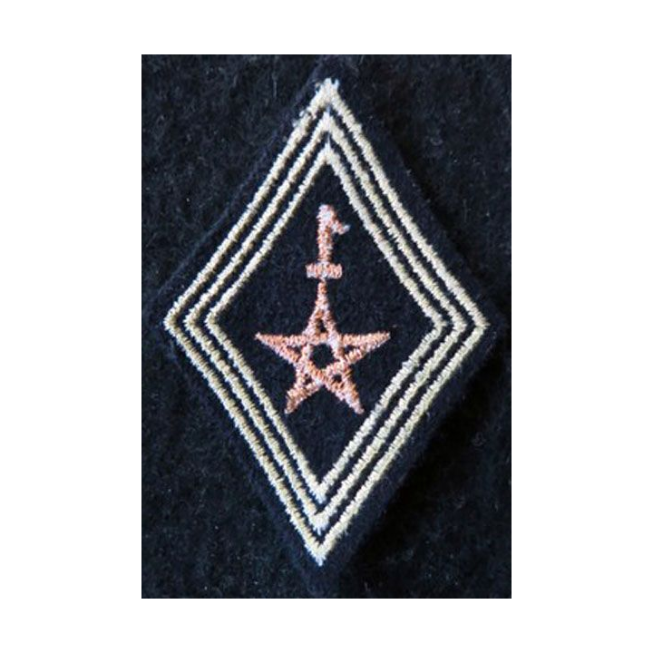 LOSANGE DE BRAS MODÈLE 45 : modèle sous officiers 1° régiment de spahis marocain actuel
