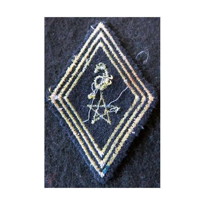 LOSANGE DE BRAS MODÈLE 45 :  modèle troupe 6° régiment de spahis marocain AFN