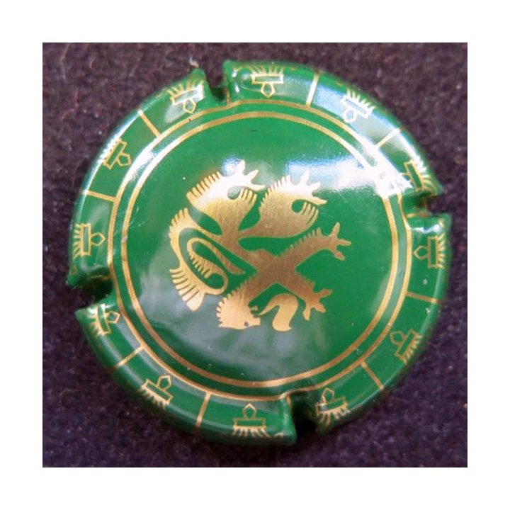 Capsule Muselet Union Champagne de Saint Gall n° 3 vert