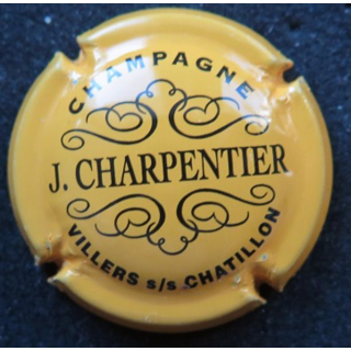 Capsule Muselet de bouteille de champagne CHARPENTIER J. n° 10 