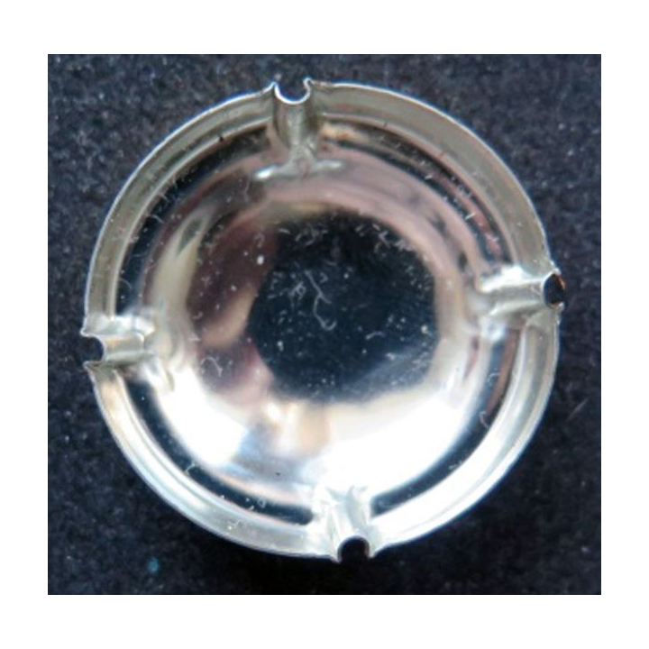 Capsule Muselet de Crémant d'Alsace n° 30 Or pâle et noir