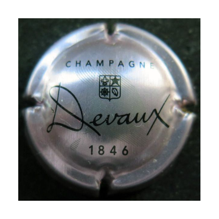 Capsule Muselet de champagne Devaux n° 17 ? ou 18 rosé pâle
