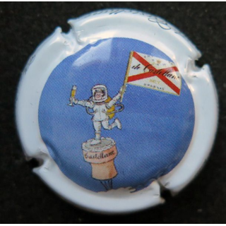 Capsule Muselet de bouteille de champagne De CASTELLANE n° 92d