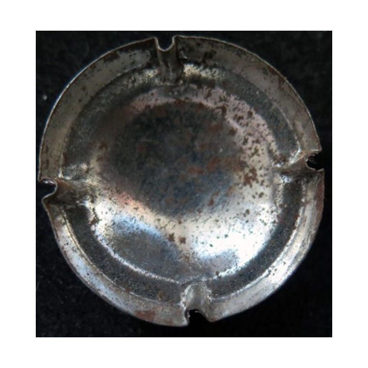Capsule Muselet de champagne Veuve Durand n° 1 blanc et noir