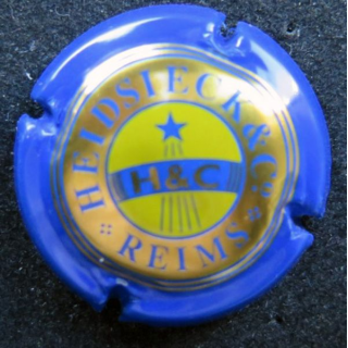 Capsule Muselet de bouteille de champagne HEIDSIECK et C° n° 66c 