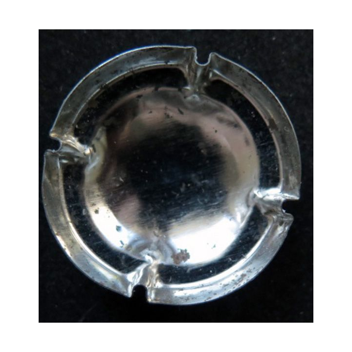 Capsule Muselet bouchon de champagne La Renaissance n° 2 noir et blanc