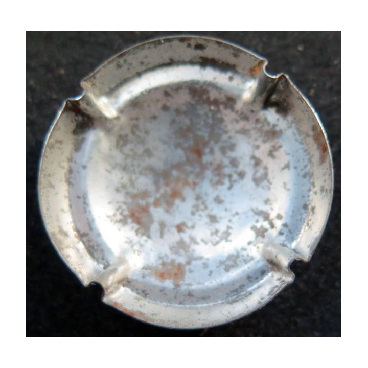 Muselet de bouteille LES CHAMPAGNES DE VIGNERONS n° 665c noir entrefilet blanc