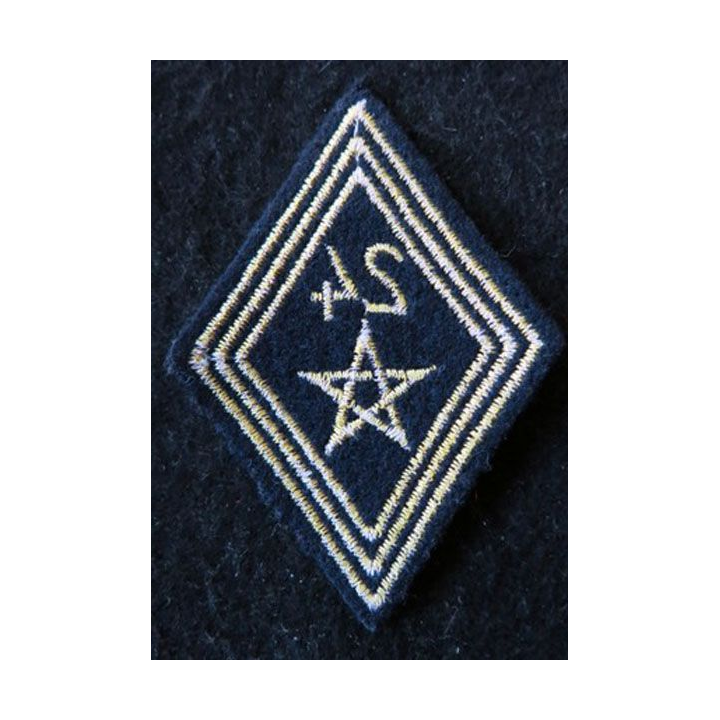 LOSANGE DE BRAS MODÈLE 45 :  modèle troupe 24° régiment de spahis FFA 1958