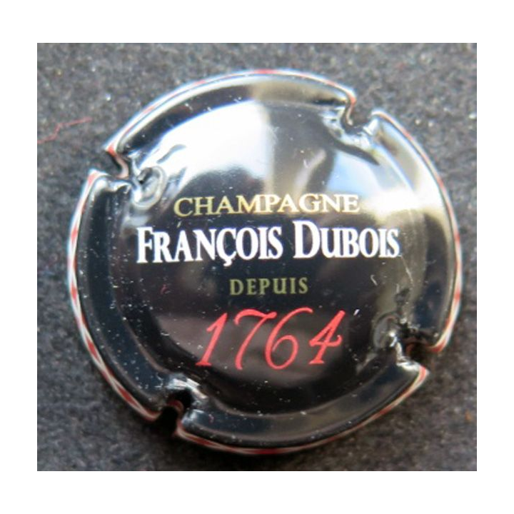Capsule Muselet de bouteille de champagne François Dubois