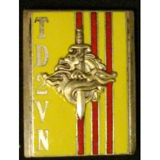 VIETNAM  : 2° TDVN TIEU DOAN BATAILLON D'INFANTERIE EMAIL