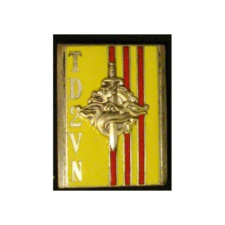 VIETNAM  : 2° TDVN TIEU DOAN BATAILLON D'INFANTERIE EMAIL