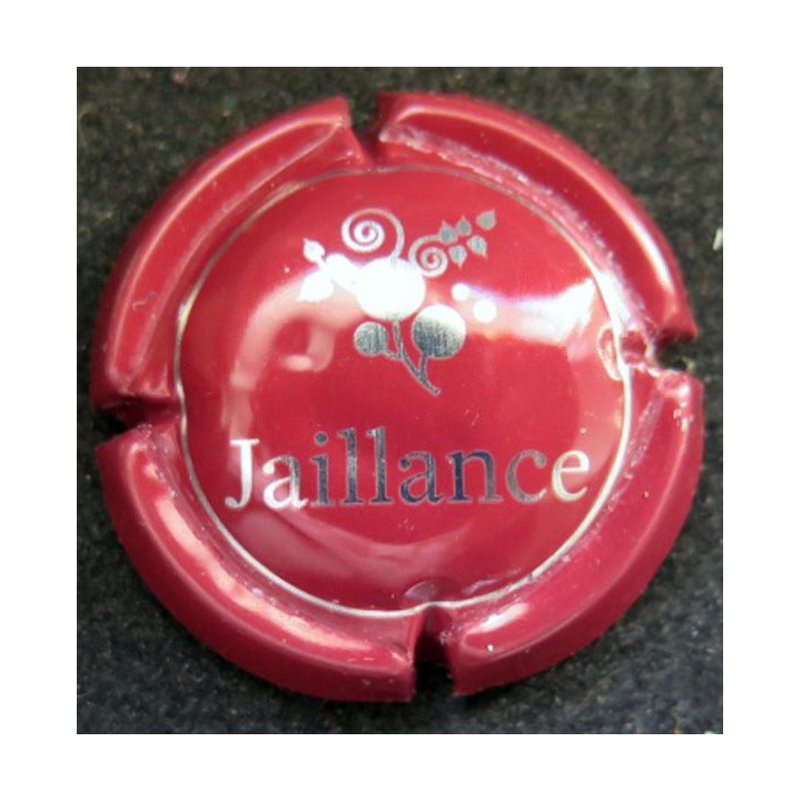 Capsule Muselet de Mousseux Jaillance n° 13 Bordeaux et métal