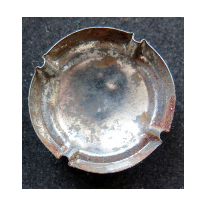 Capsule Muselet de champagne Vandières n° 8 blanc et noir 
