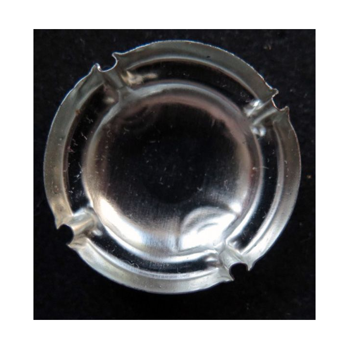 Capsule Muselet champagne Nicolas Feuillatte n° 50c ctr gris centre noir