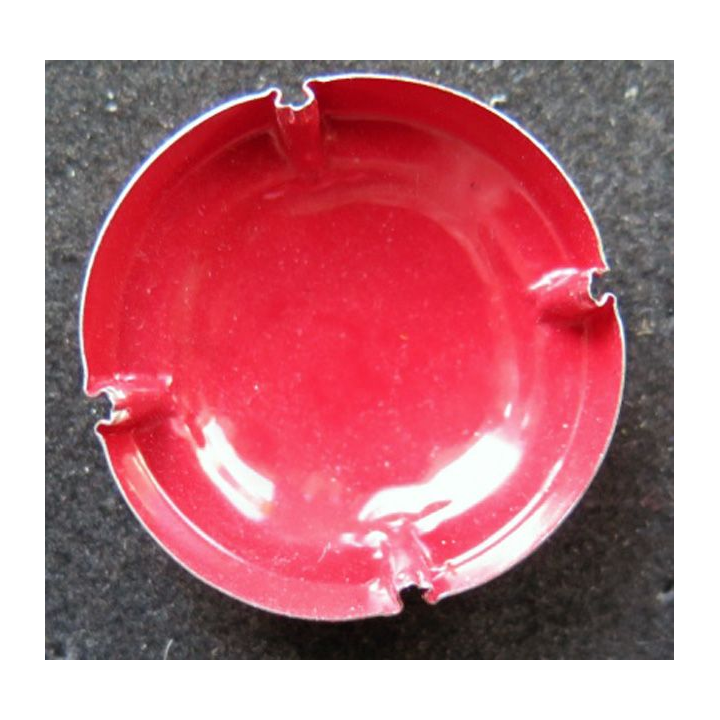 Capsule Muselet de bouteille de champagne Tsarine n° 2 Rouge et or