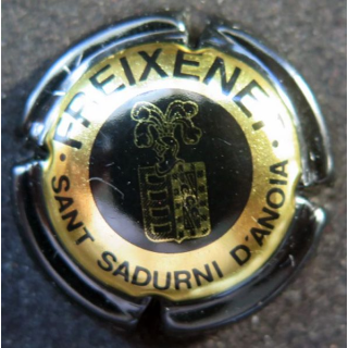 Capsule Muselet de bouteille de Freixenet contour noir