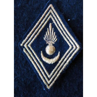 LOSANGE DE BRAS MODÈLE 45 : modèle troupe spahis algériens hors unités sauf Maroc AFN 1952 à 1962