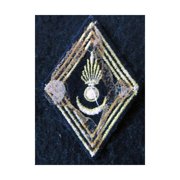 LOSANGE DE BRAS MODÈLE 45 : modèle troupe spahis algériens hors unités sauf Maroc AFN 1952 à 1962