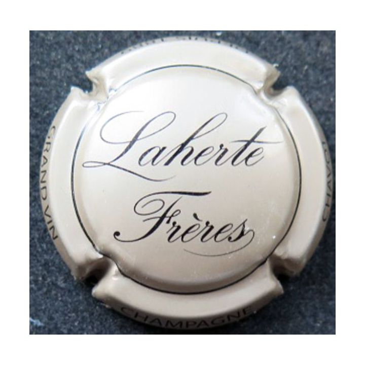 Capsule Muselet de bouteille de champagne Laherte frères