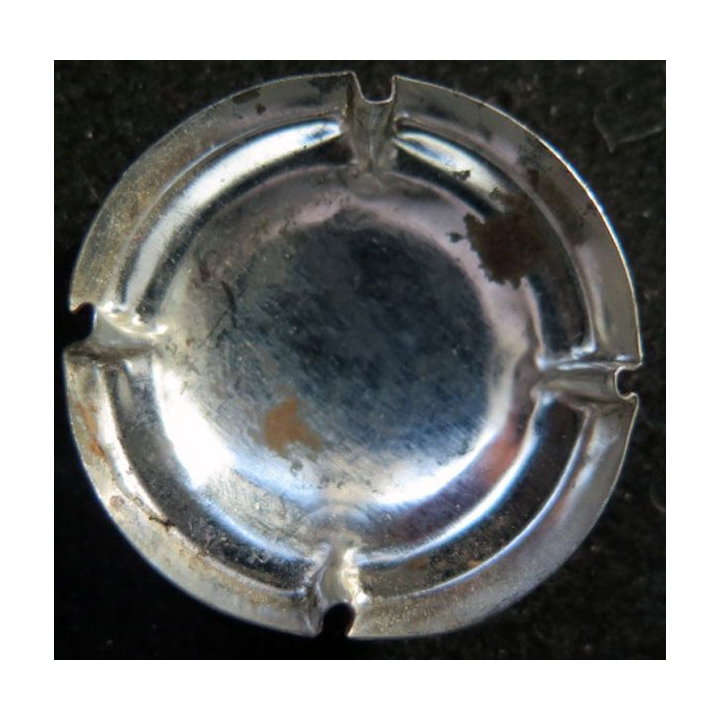 Capsule Muselet de bouteille de champagne H. Blin rosé et violet foncé