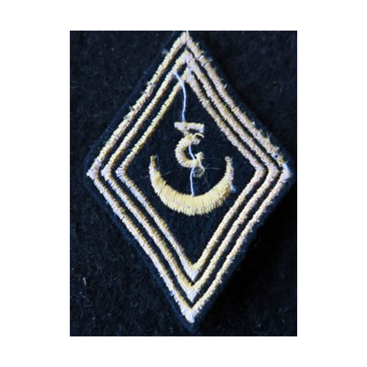 LOSANGE DE BRAS MODÈLE 45 :  modèle troupe 3° régiment de spahis algériens FFA avant 1964 variante