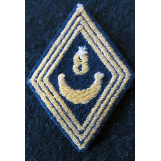 LOSANGE DE BRAS MODÈLE 45 :  modèle troupe 8° régiment de spahis algériens AFN 1955