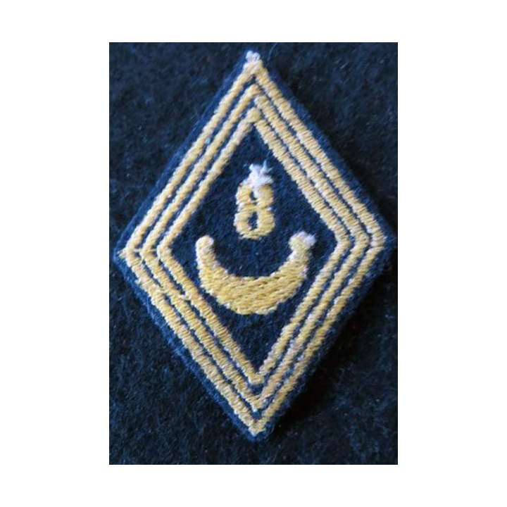 LOSANGE DE BRAS MODÈLE 45 :  modèle troupe 8° régiment de spahis algériens AFN 1955
