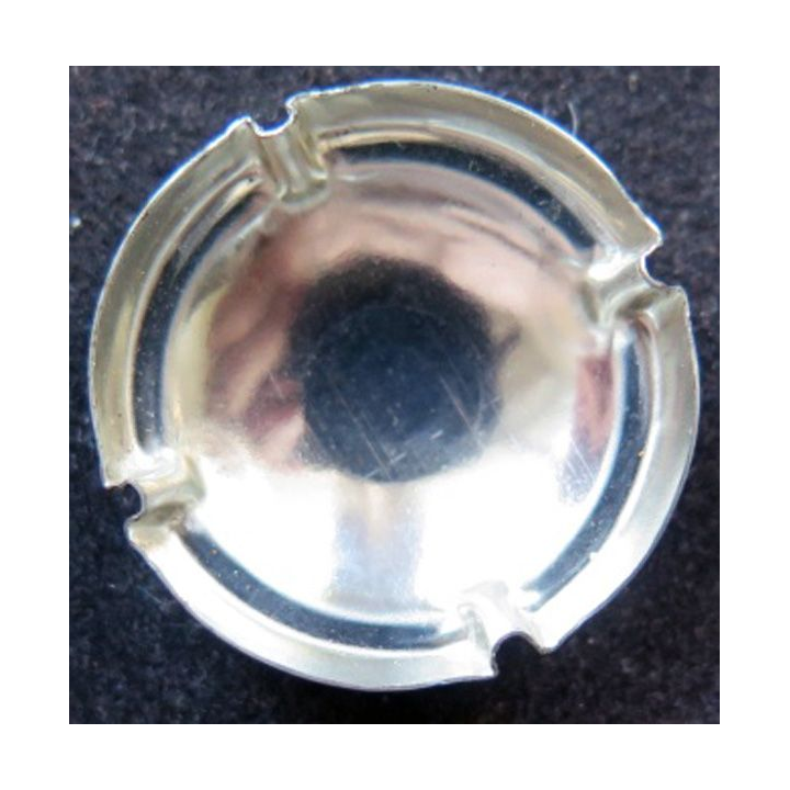 Capsule Muselet de champagne Demoiselle de Vranken n° 25 quart gris