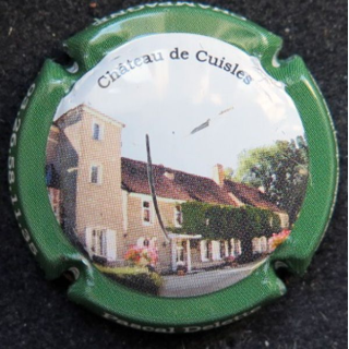 Capsule Muselet de champagne Pascal Delette n° 5 contour vert