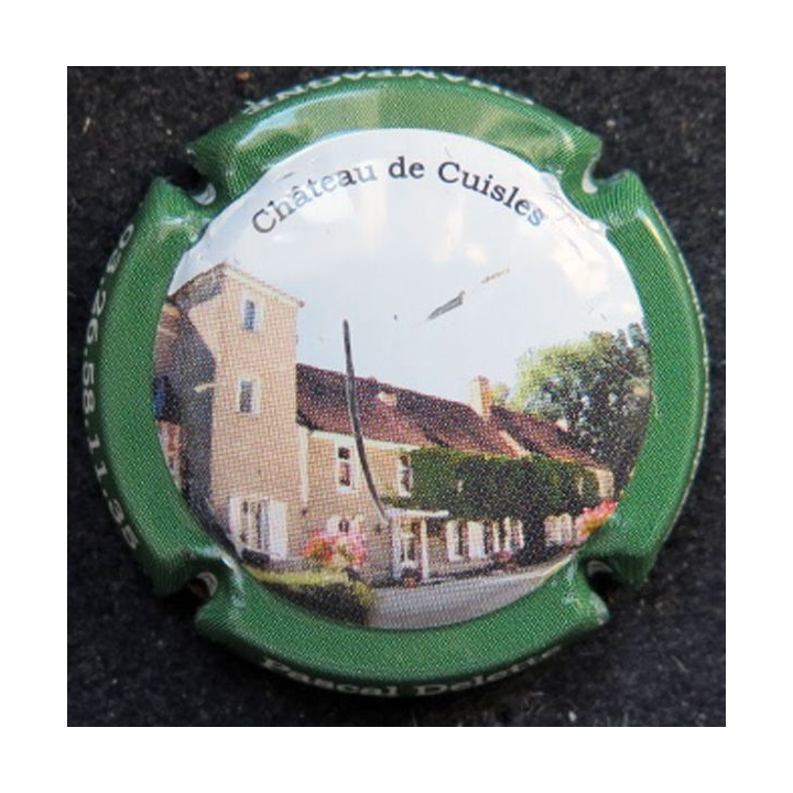 Capsule Muselet de champagne Pascal Delette n° 5 contour vert